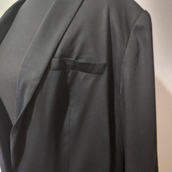 The Limited One Button Black Blazer Size 20W - Picture 6 of 11